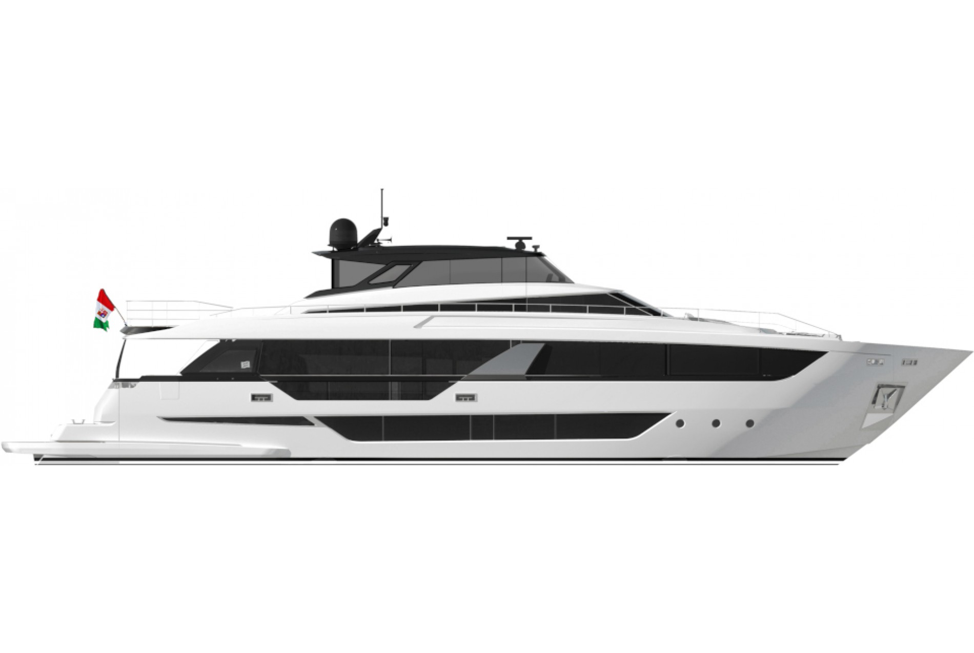 Ferretti Yachts 1000 Skydeck